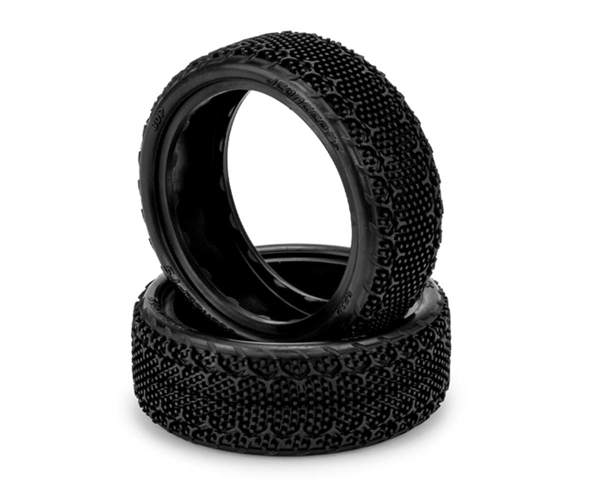 JConcepts 3DP 2.2" 2WD Front Buggy Carpet Tires (2) (Pink)