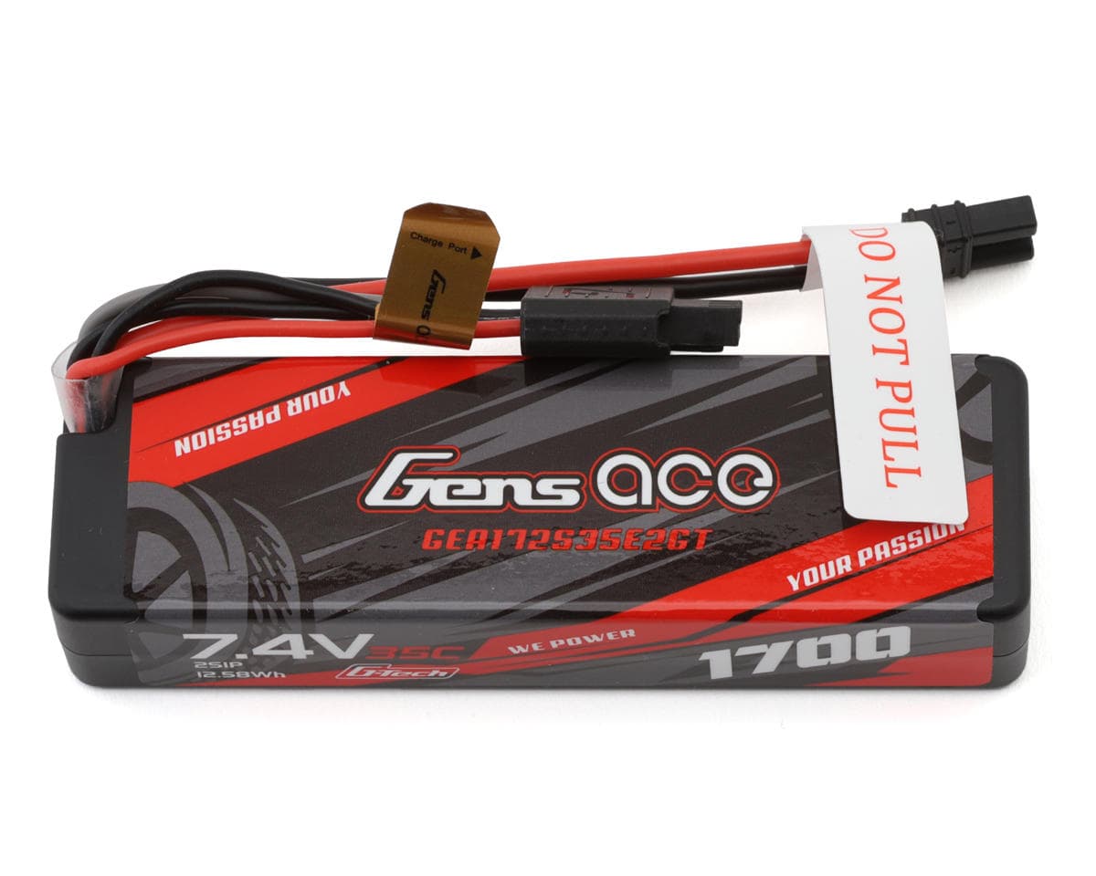 SCRATCH & DENT: Gens Ace G-Tech Smart 2S Hardcase LiPo Battery 35C (7.4V/1700mAh) w/iEC2 Connector