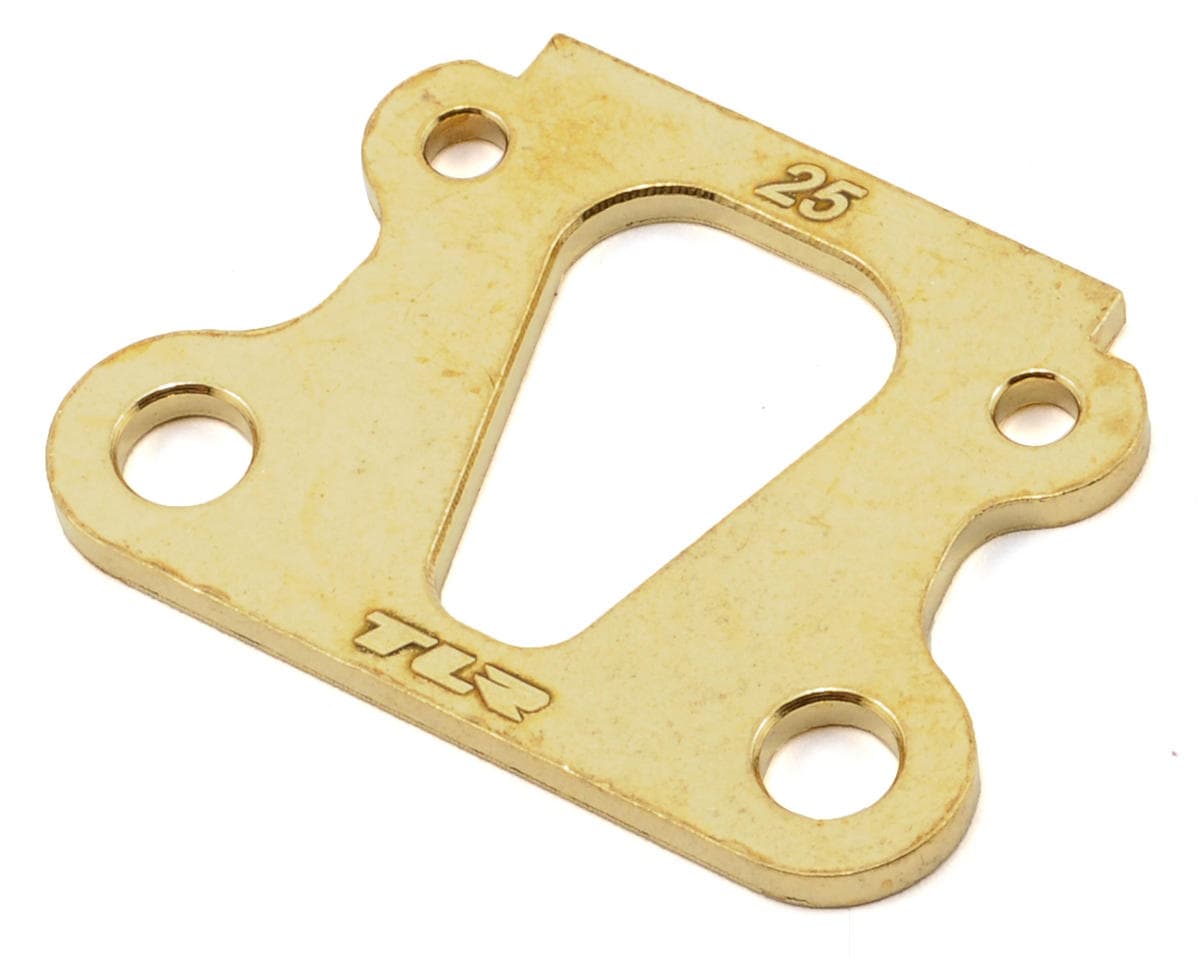 Team Losi Racing 25° Brass Kick Angle Shim (TLR 22)