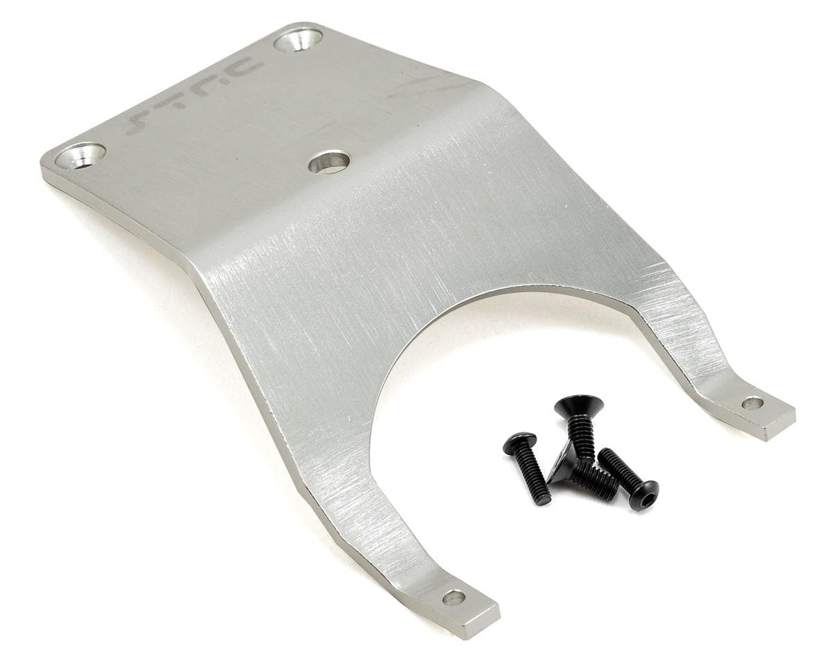 ST Racing Concepts Aluminum Front Skid Plate for Traxxas Slash/Stampede (Silver)