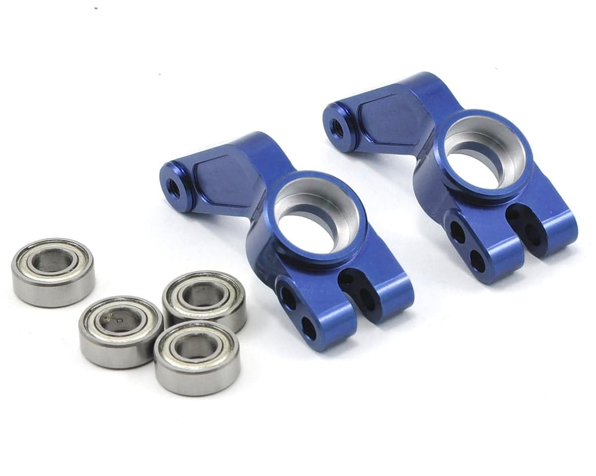 ST Racing Concepts Oversized Rear Hub Carrier for Traxxas Slash/Stampede/Rustler w/Bearings (Blue)