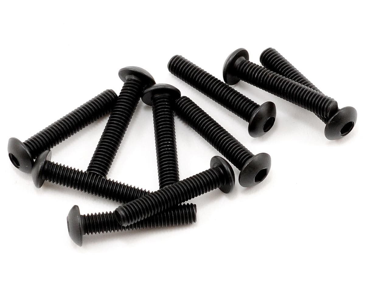 Team Losi Racing 3x16mm Button Head Screws (10)