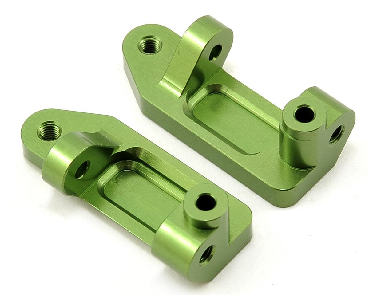 ST Racing Concepts Aluminum Caster Blocks for Traxxas Slash/Rustler/Stampede (Green)