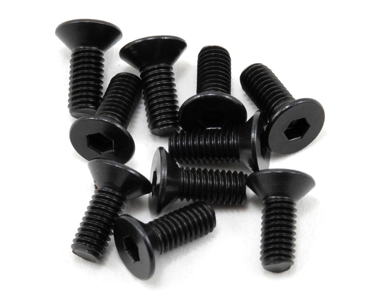Tekno RC 3x8mm Flat Head Screw (10)