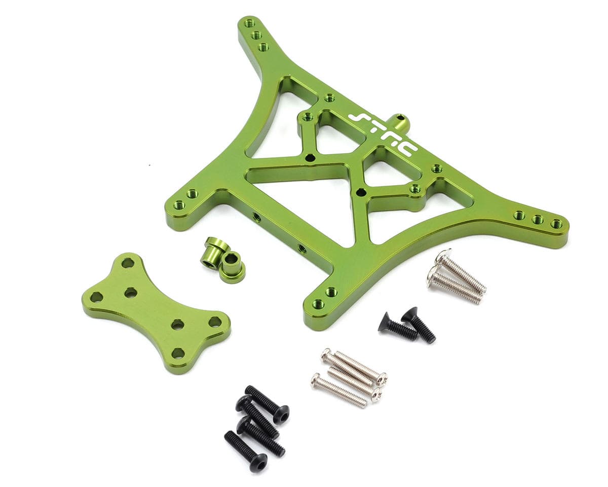 ST Racing Concepts 6mm Heavy Duty Rear Shock Tower for Traxxas Slash/Stampede/Rustler (Green)