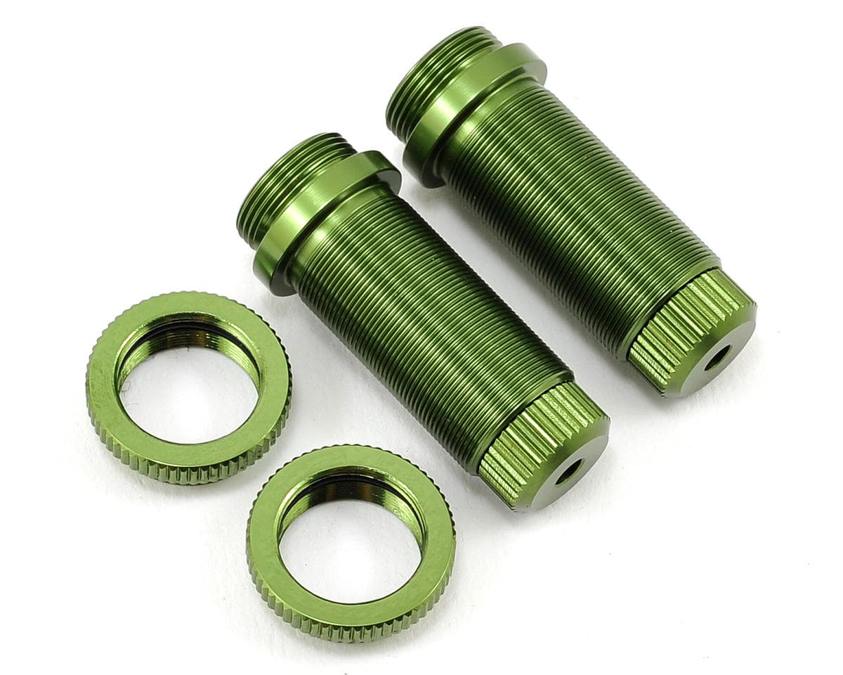 ST Racing Concepts Aluminum Threaded Front Shock Body Set for Traxxas Slash (Green) (2)