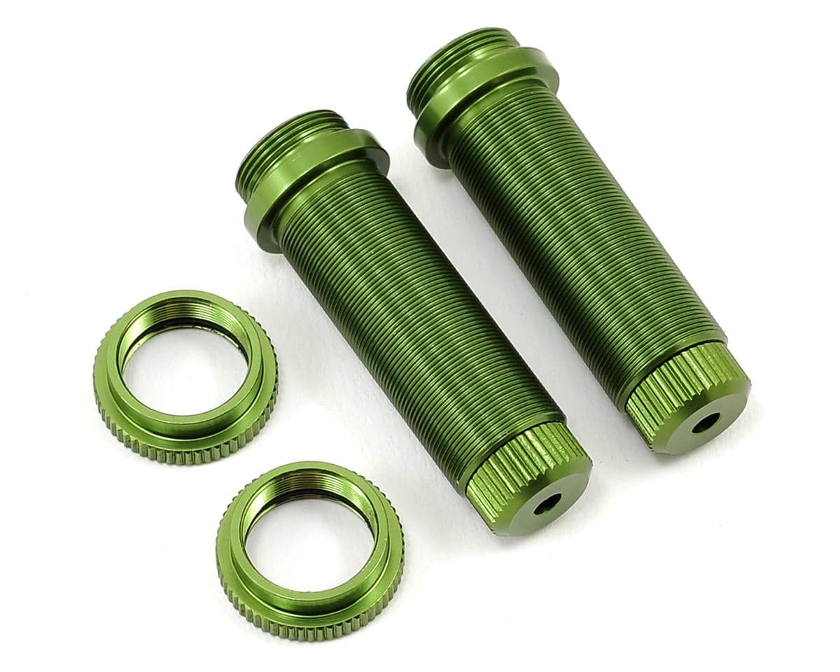 ST Racing Concepts Aluminum Threaded Rear Shock Body Set for Traxxas Slash (Green) (2)
