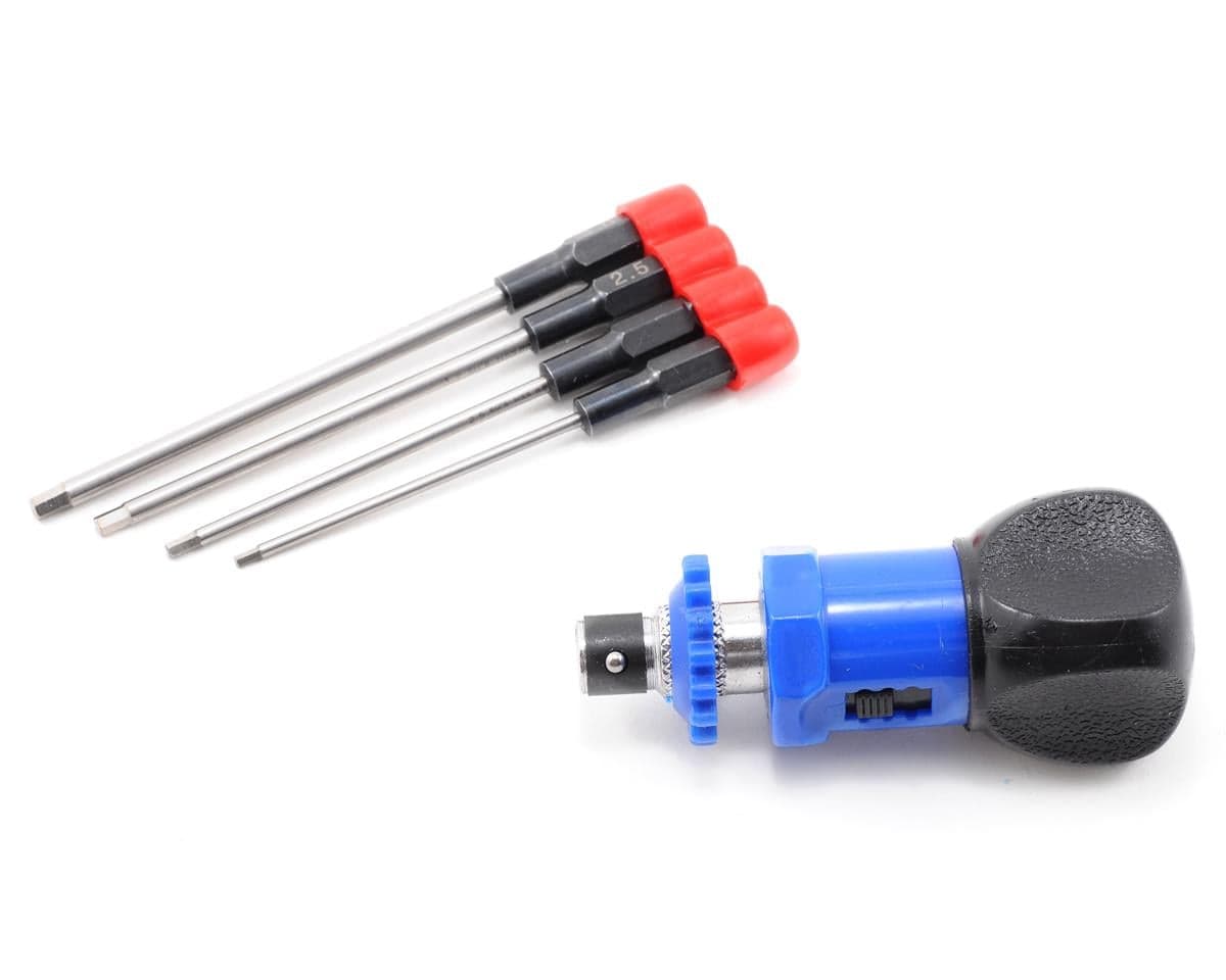 Dynamite 4-Piece Metric Hex Wrench Tool Set w/Handle