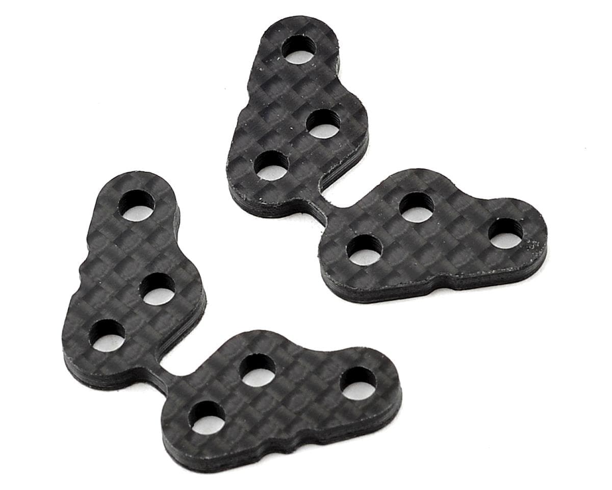 Schumacher Carbon Fiber Rear Hub Carrier Arm Set (