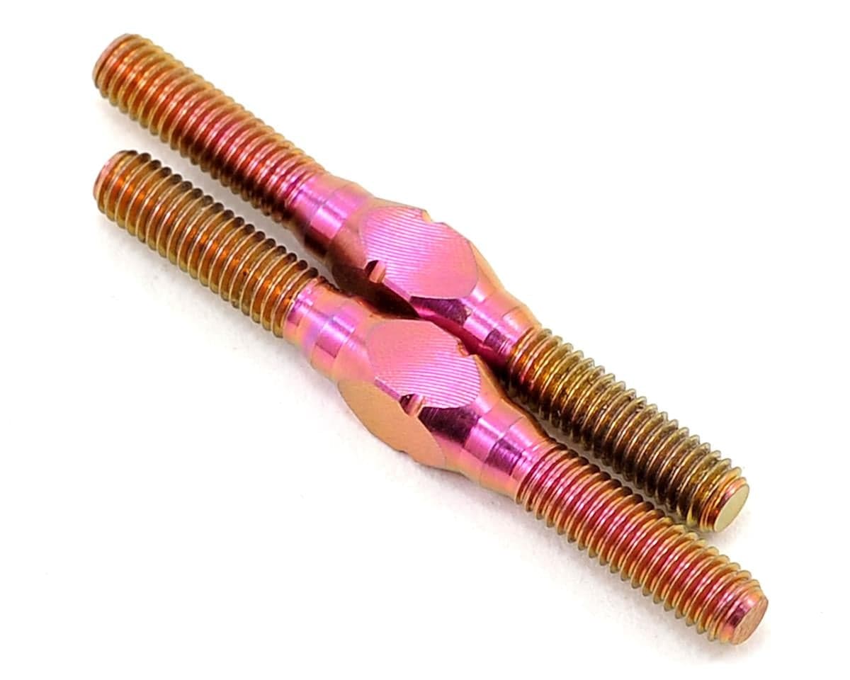 Schumacher 30mm Titanium Turnbuckle (Purple) (2)
