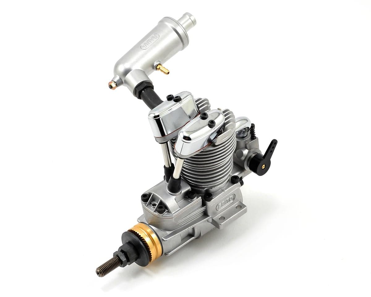 Saito Engines Saito FA-62B AAC 4-Stroke Glow Engine w/Muffler: BX