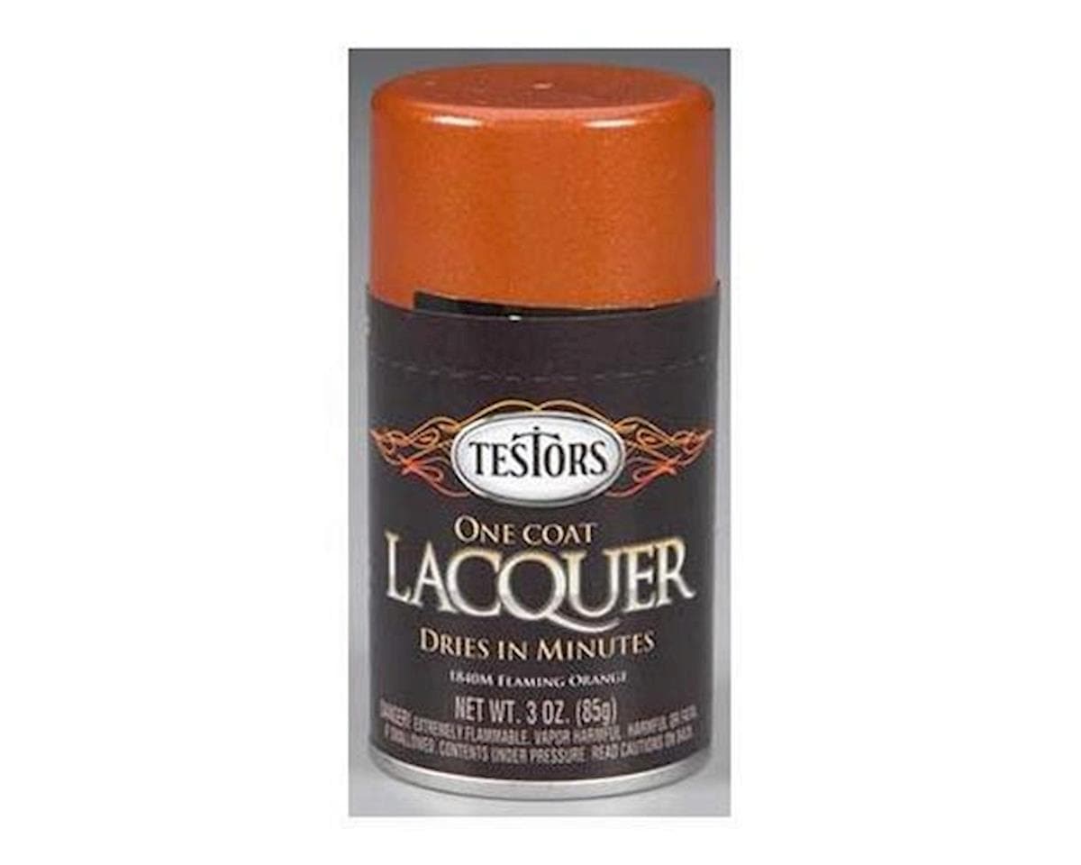 Testors One Coat, Flaming Orange, 3 oz