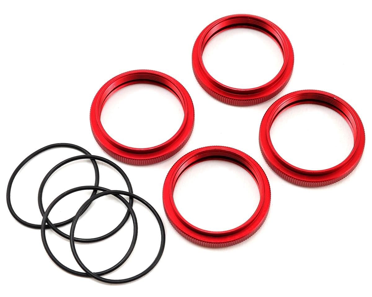 Losi Aluminum Shock Adjuster Nut Set (4)