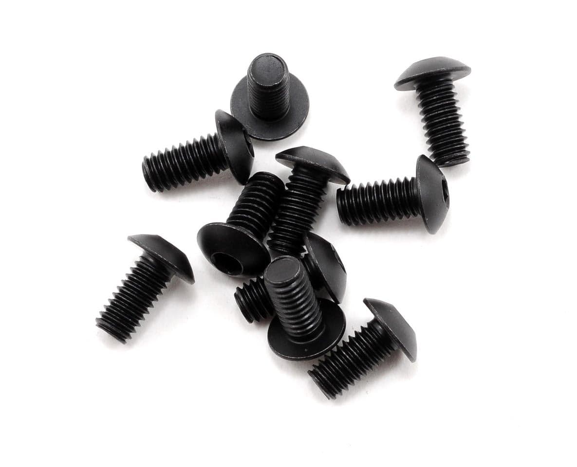 Kyosho 4x8mm Button Head Hex Screw (10)