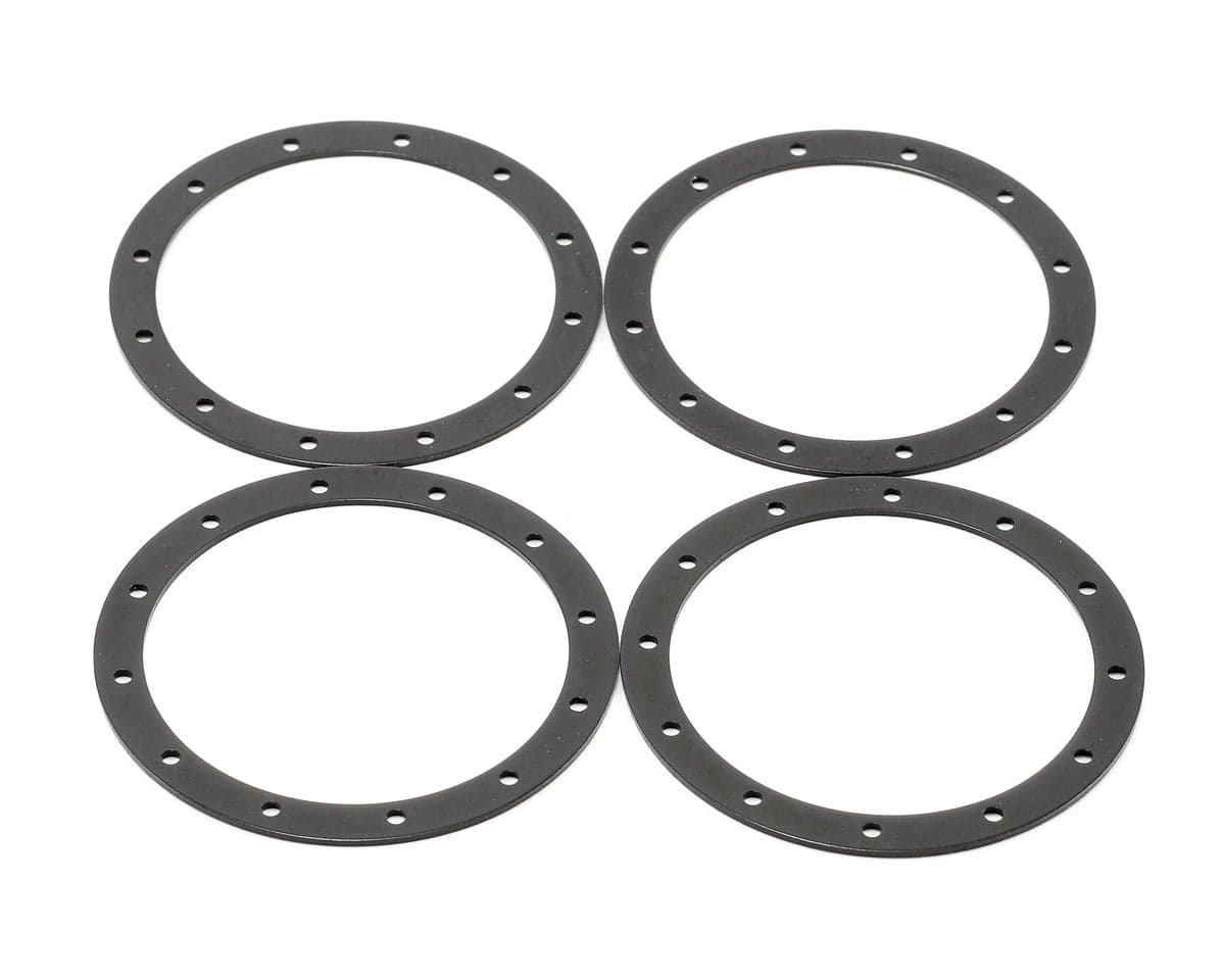 Team Associated Bead Guard Ring (Black) (4)