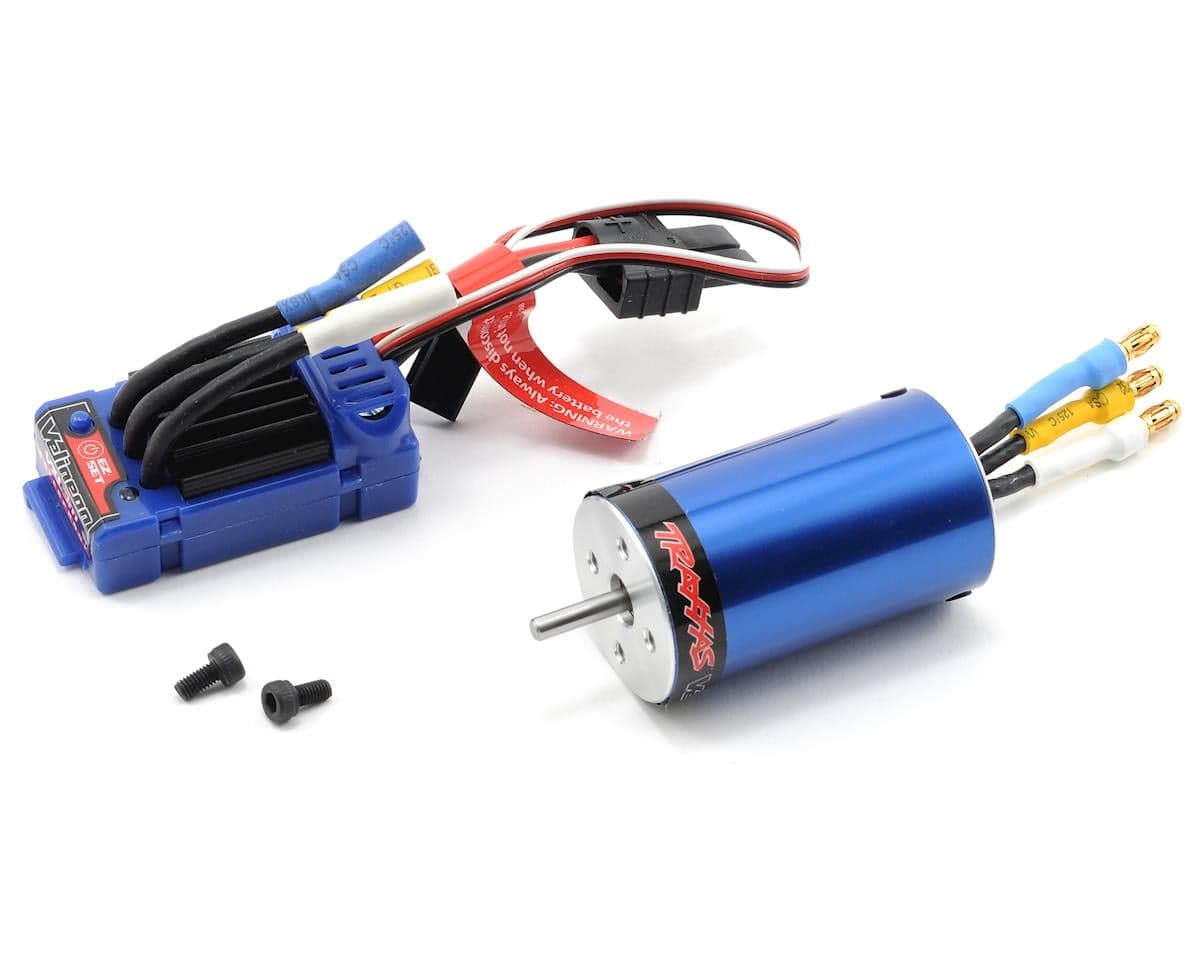 SCRATCH & DENT: Traxxas Velineon® VXL-3M Waterproof 1/16 Scale Brushless Power System (4000Kv)