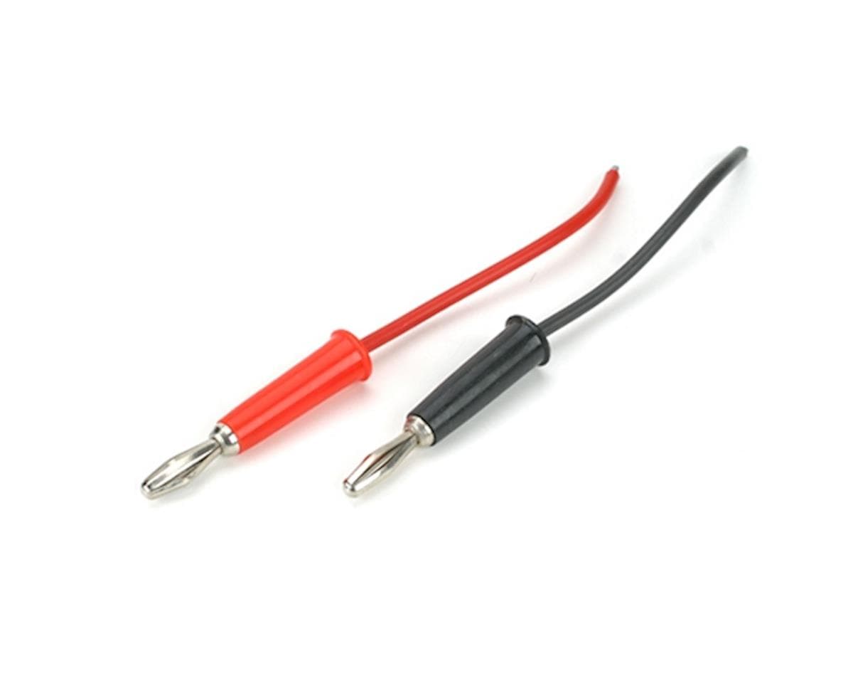 E-flite Plug with Lead: Banana Set, 16 Gauge