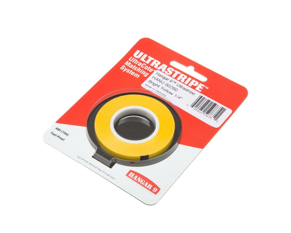 Hangar 9 UltraStripe, Bright Yellow 1/4"