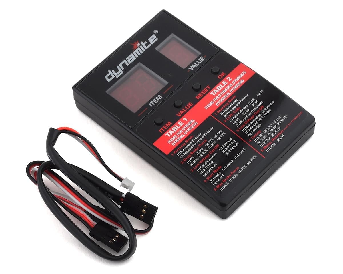 Dynamite LED Program Card
