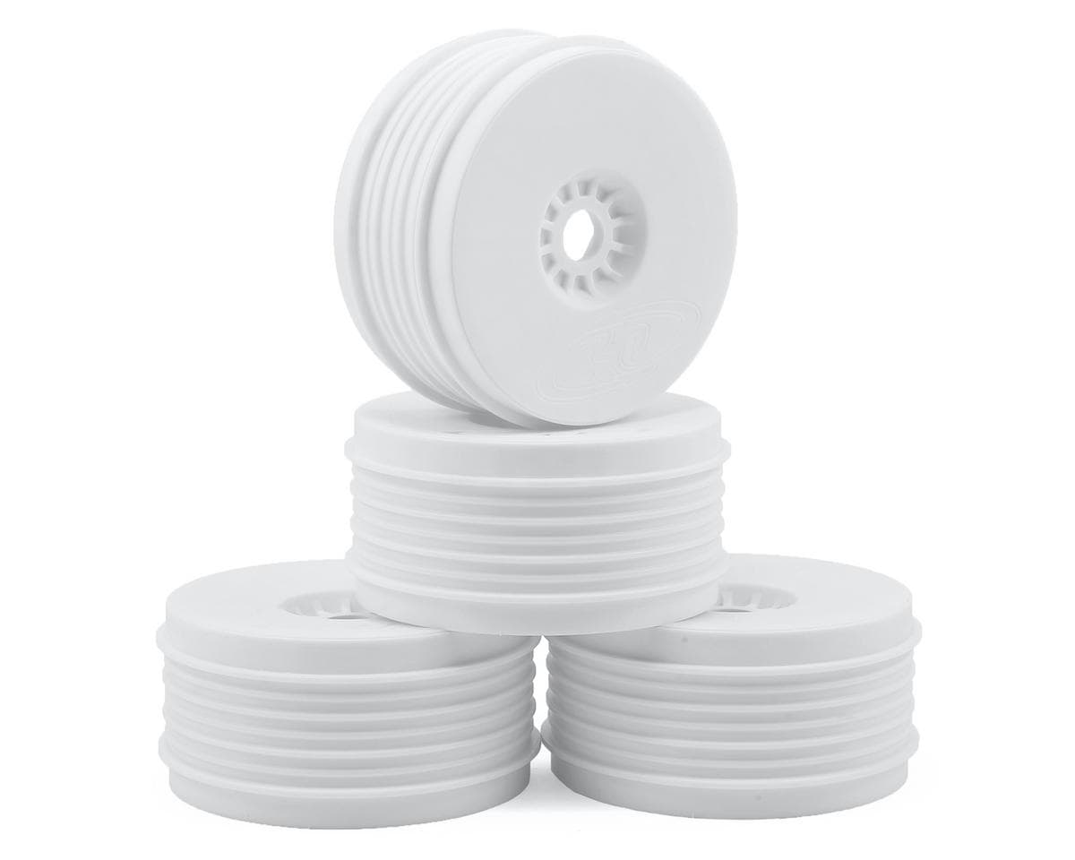 DE Racing "SpeedLine PLUS" 1/8 Buggy Wheel (4) (White)