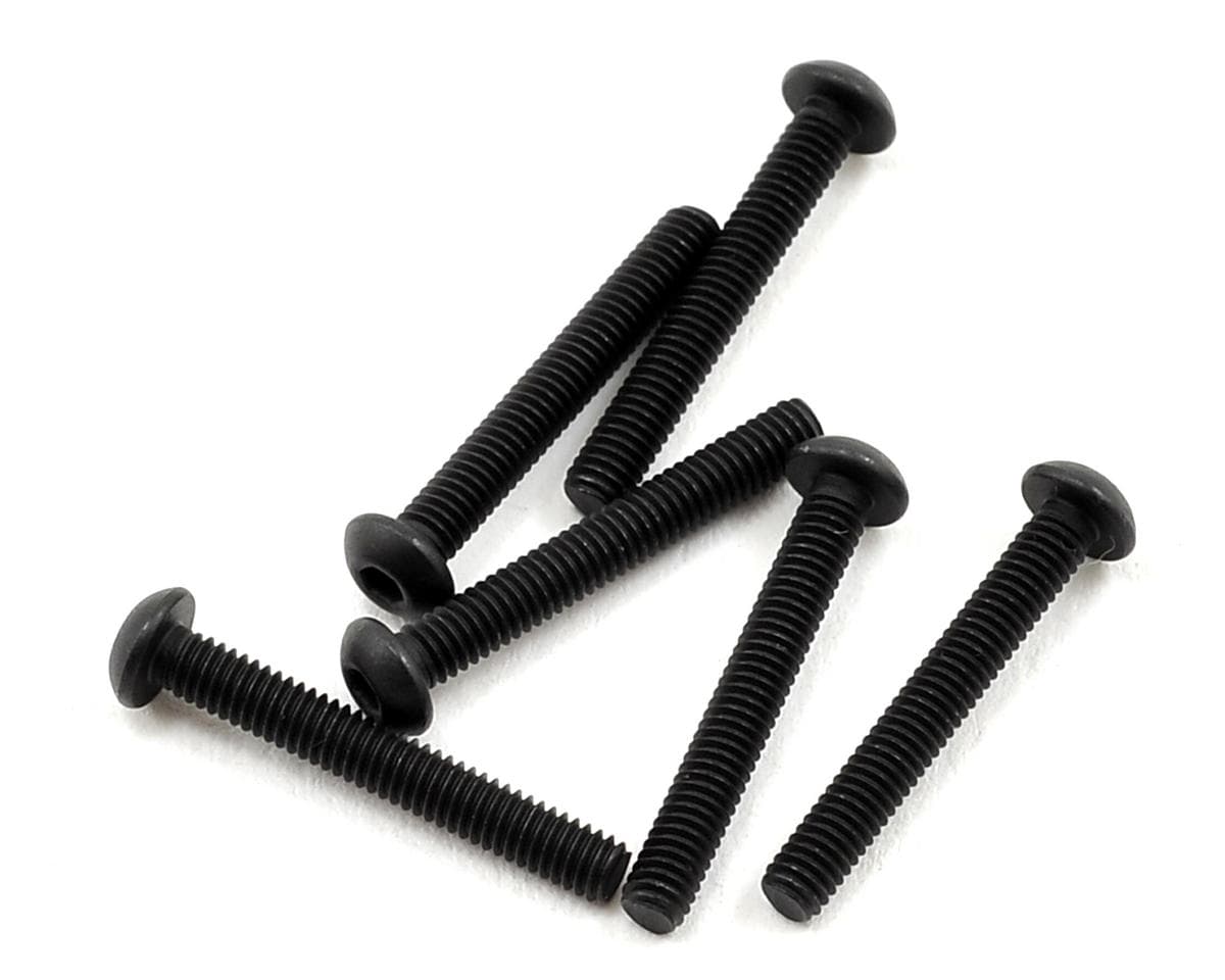 Team Associated 2.5x18mm Button Head Hex Screw (6)