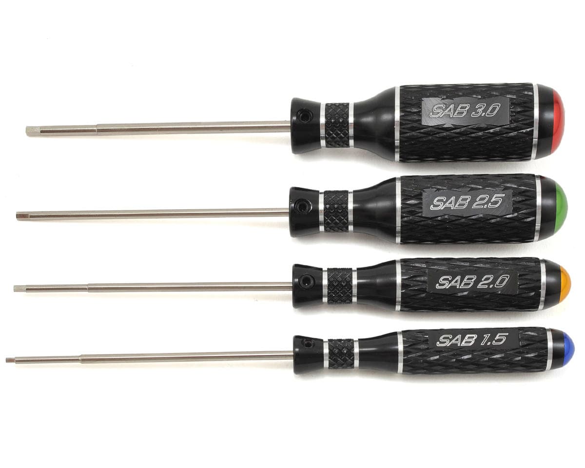 SAB Goblin Hex Wrench Driver Tool Kit (1.5, 2.0, 2.5 & 3.0mm)