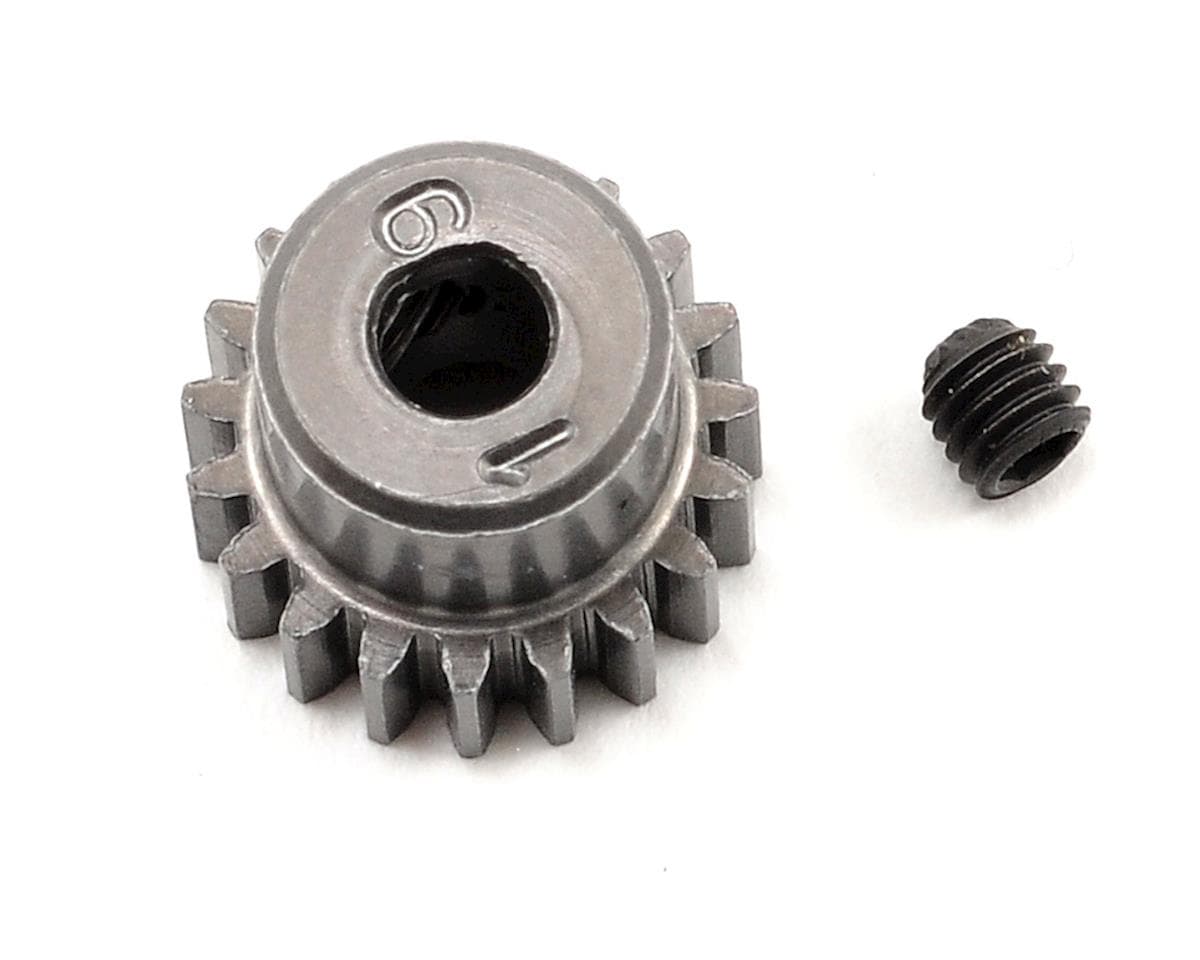 Schumacher 48P Hard Anodized Aluminum Pinion Gear (3.17mm Bore) (19T)