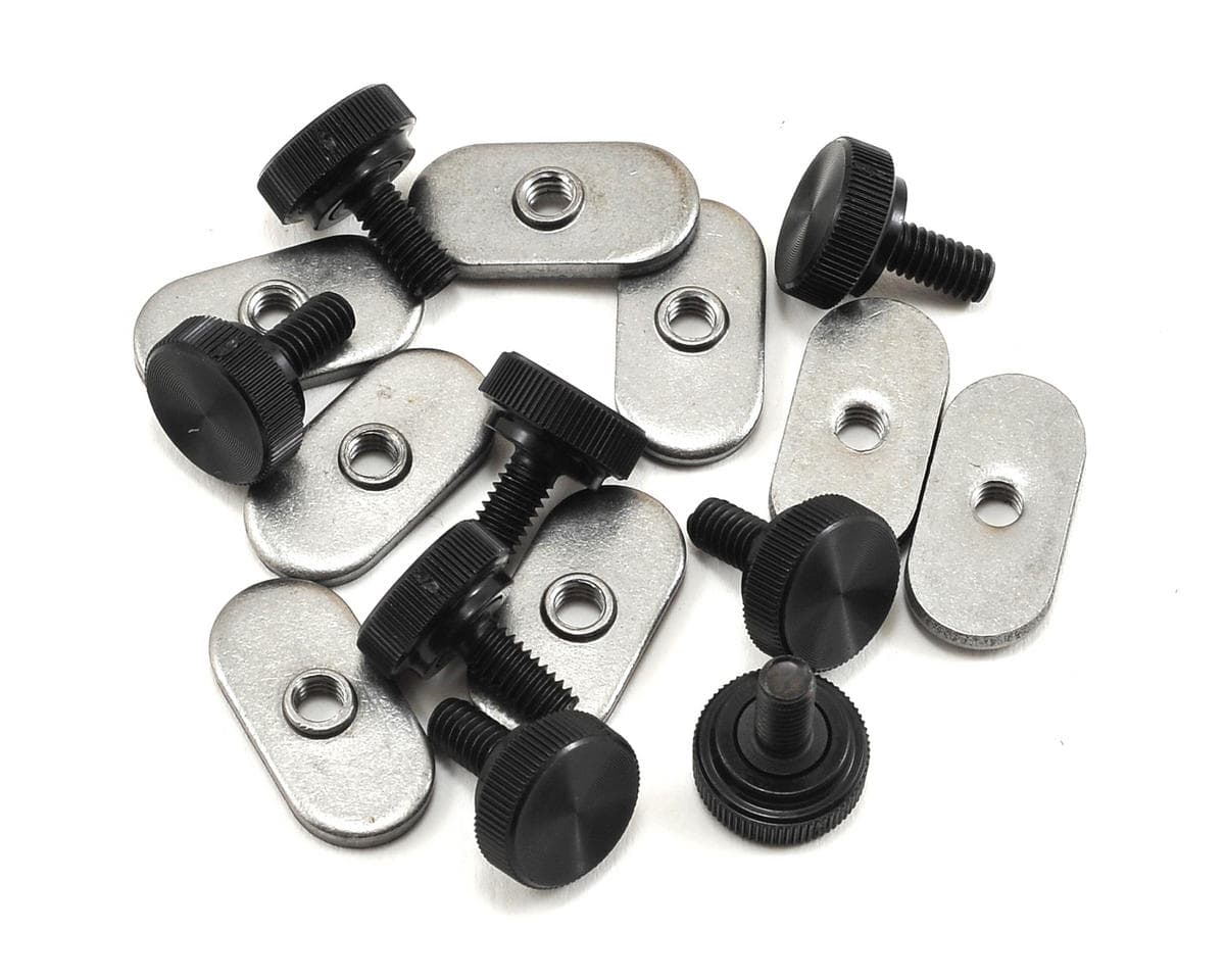 Random Heli T-Track Thumbscrew & Track Nut Set