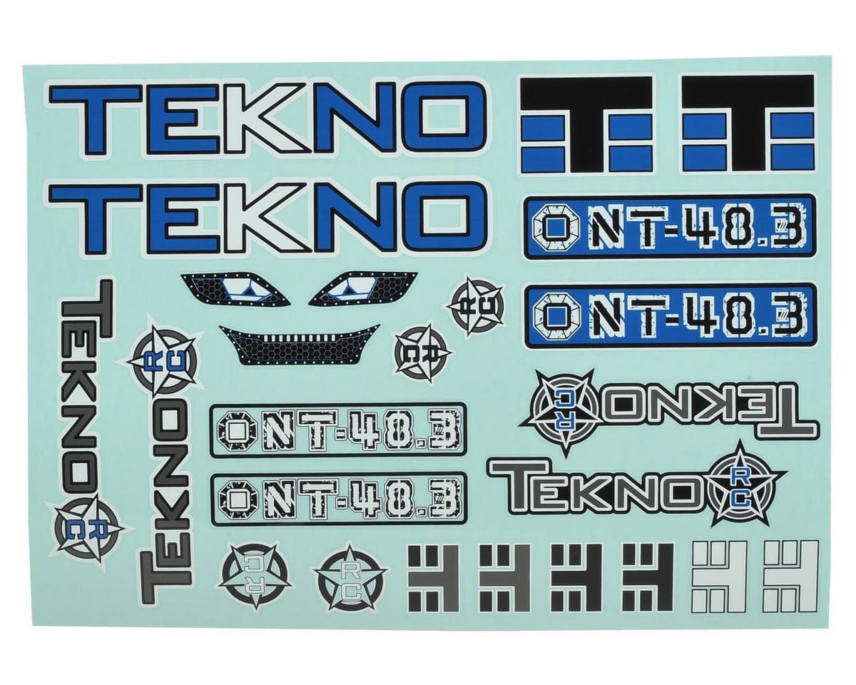 Tekno RC NT48.3 Decal Sheet