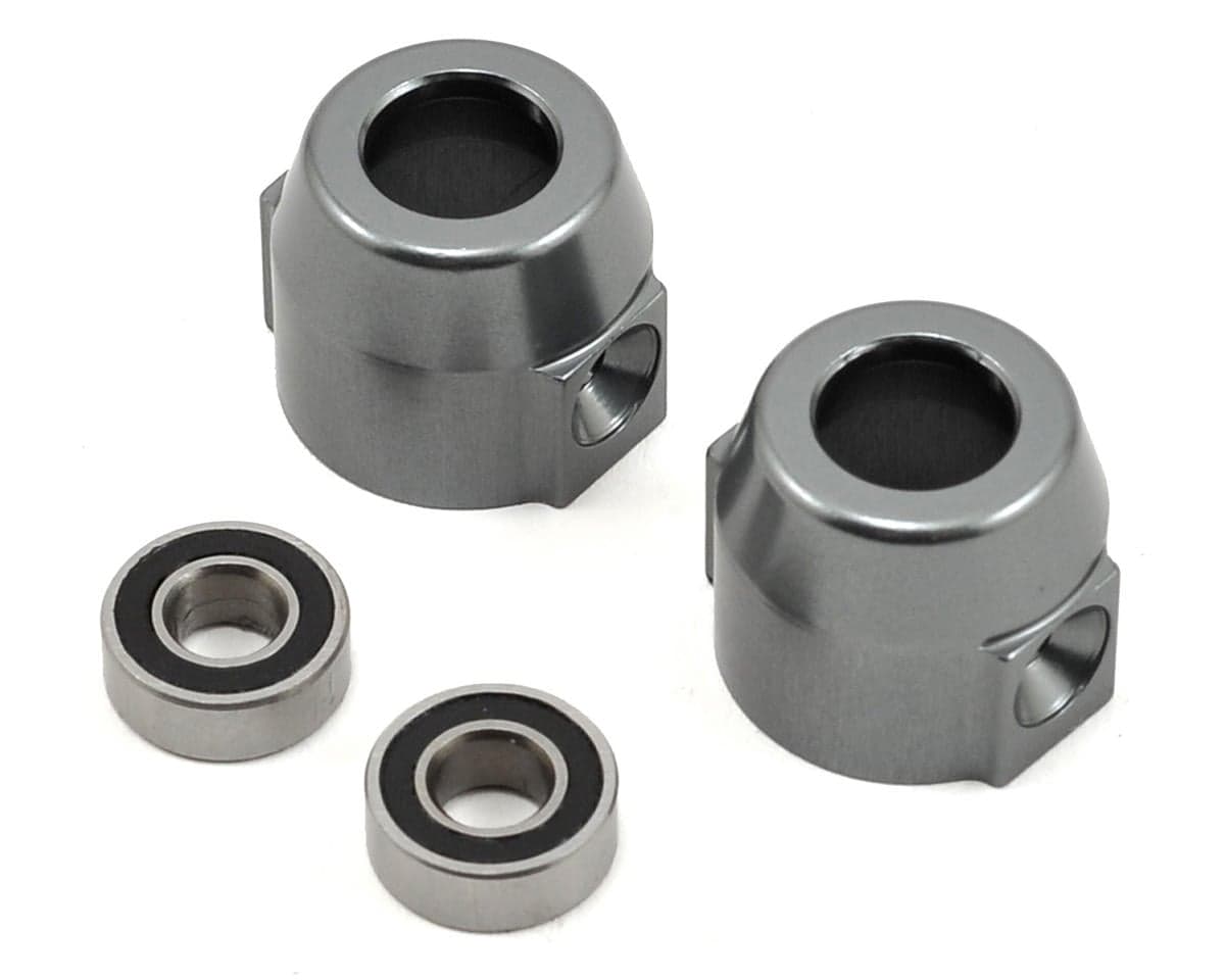 ST Racing Concepts Ascender Aluminum Rear Lock-Out (2) (Gun Metal) w/Oversize Bearing