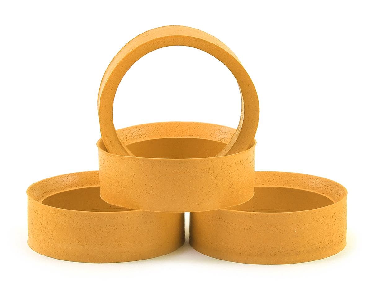 Muchmore Absolute HG Molded Tire Inserts (Yellow) (4) (Soft)