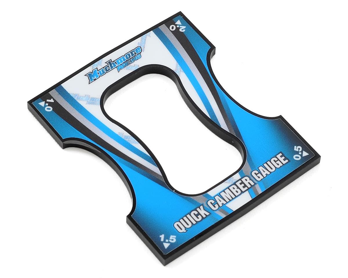 Muchmore Quick Camber Gauge (0.5, 1.0, 1.5, 2.0) (1/10 Touring & F1)