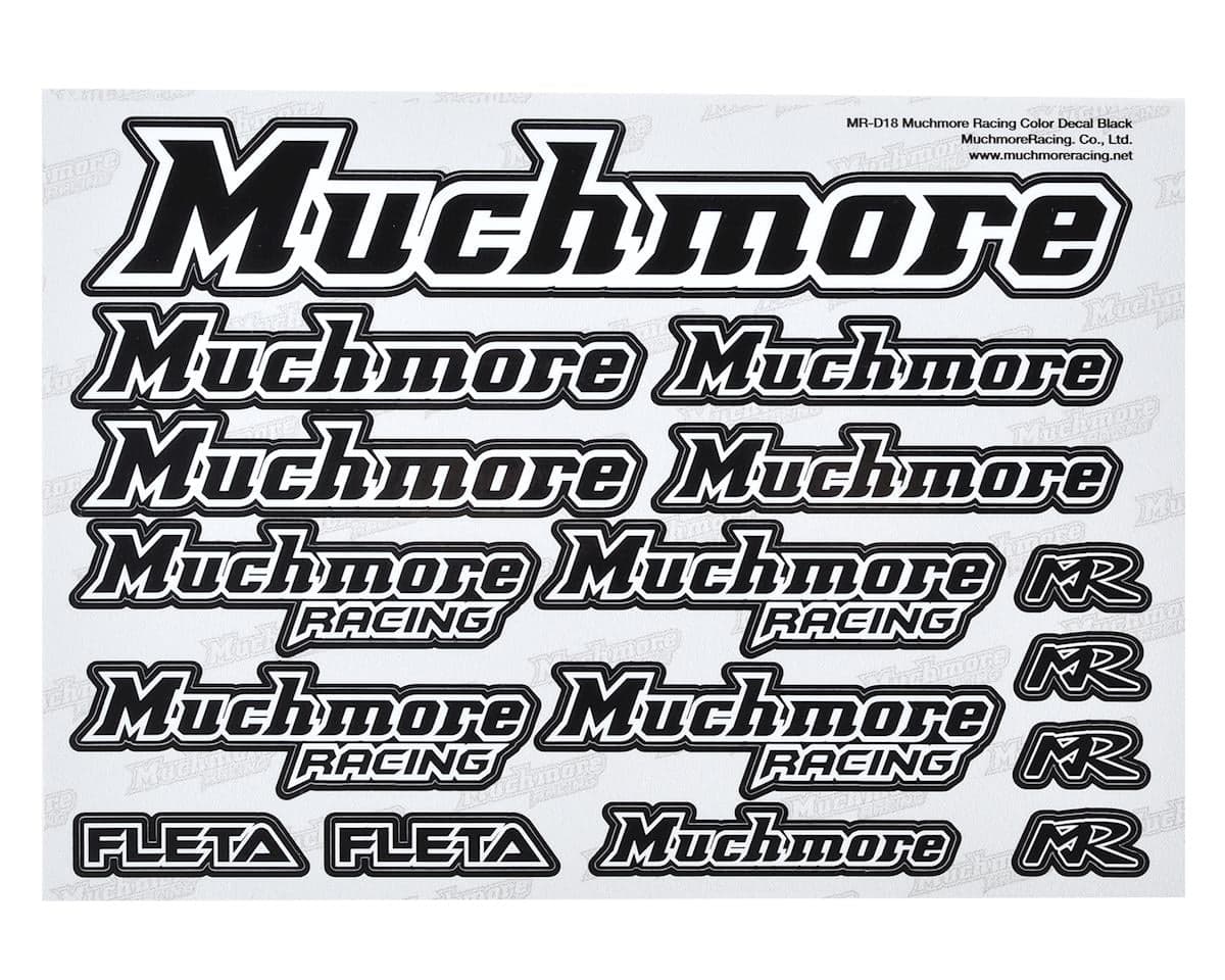 Muchmore Decal Sheet (Black)