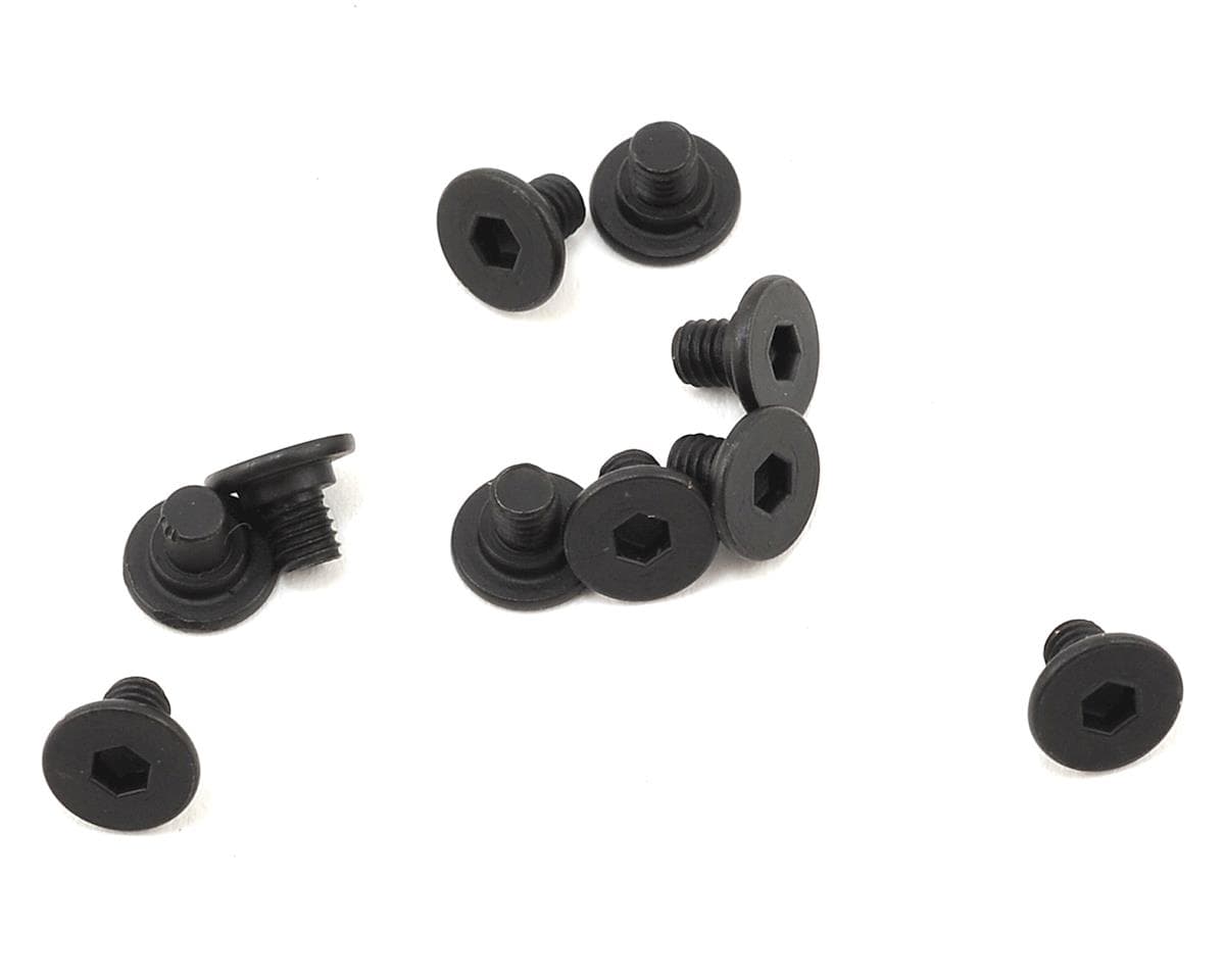 HB Racing M3 Flush Mount Fastener Screw (10)