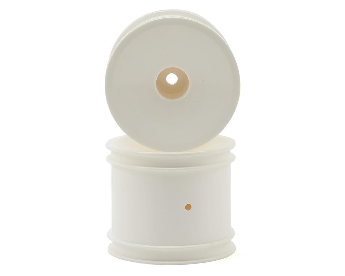 XRAY "Aerodisk" Stadium Truck Wheels (2) (White) w/12mm Hex