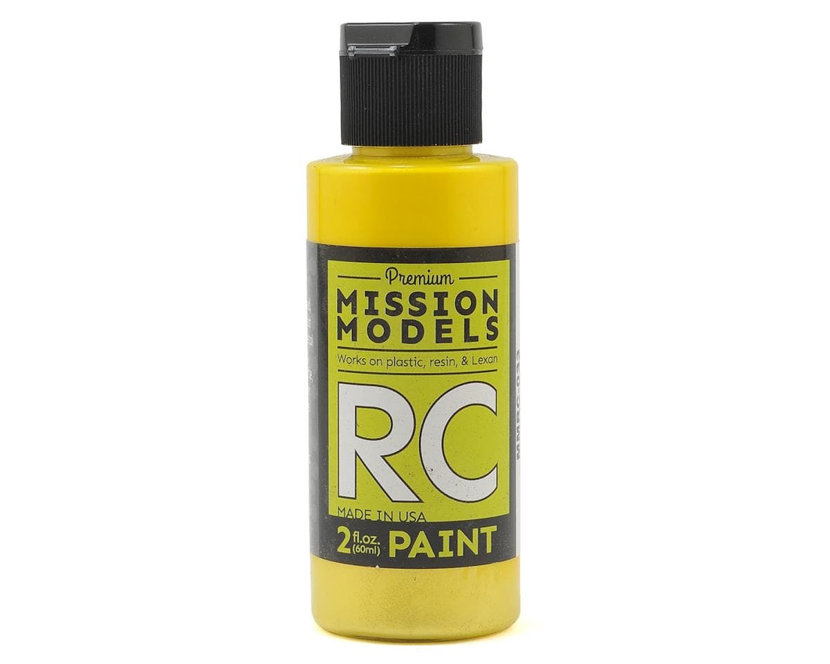 Mission Models Iridescent Yellow Acrylic Lexan Body Paint (2oz)