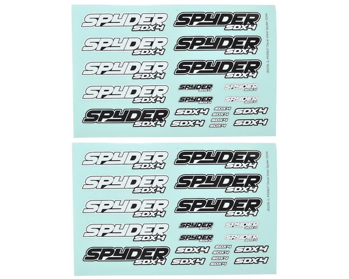 Serpent SDX4 Decal Sheet (2)