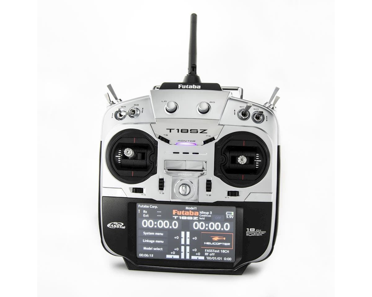 Futaba 18SZ 2.4GHz FASST Telemetry Radio System (Airplane) w/R7008SB Receiver
