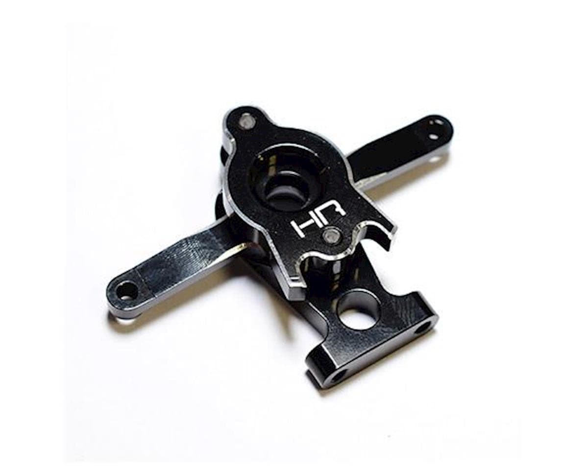 Hot Racing Aluminum Bellcrank Steering Kit for Traxxas 1/16 (Black)