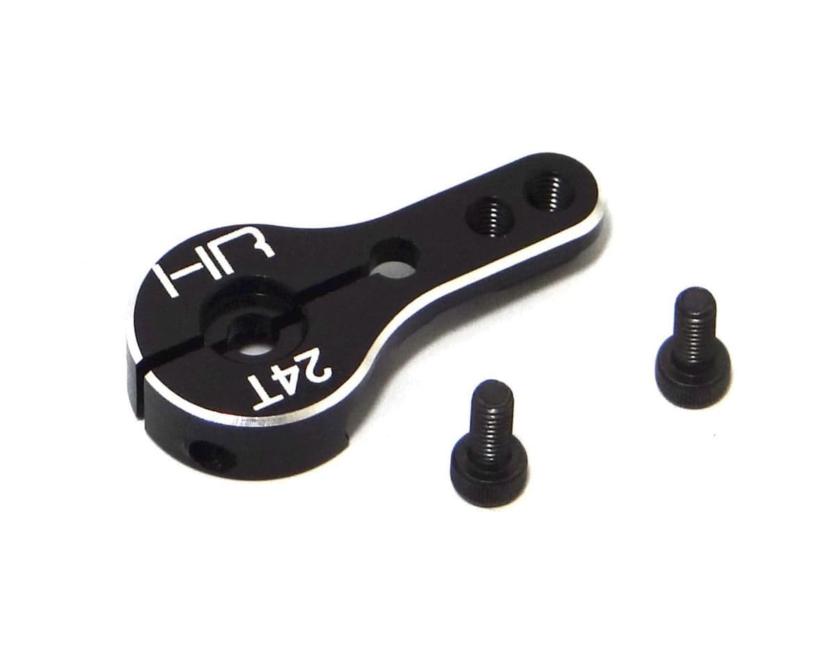 Hot Racing Aluminum Clamping Lock Servo Arm (24T-Hitec)