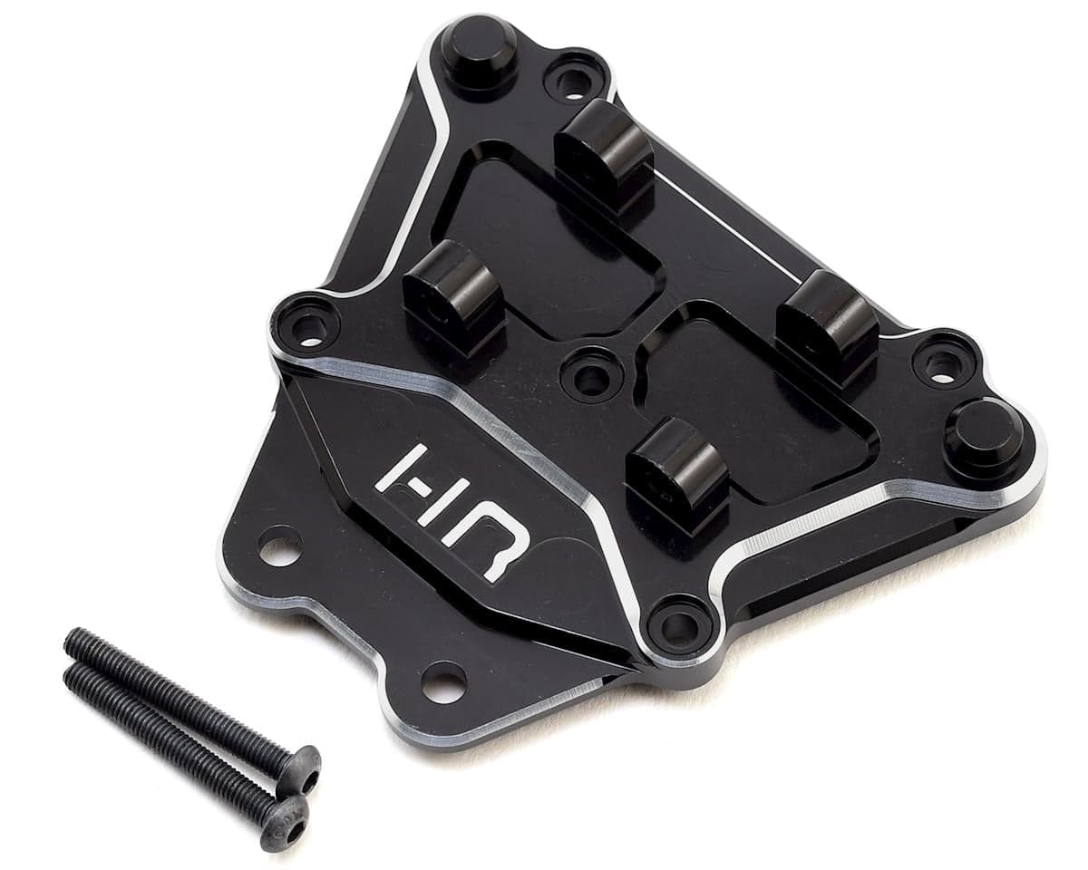 Hot Racing Arrma Nero Aluminum Front/Rear Bumper Mounting Plate (Black)