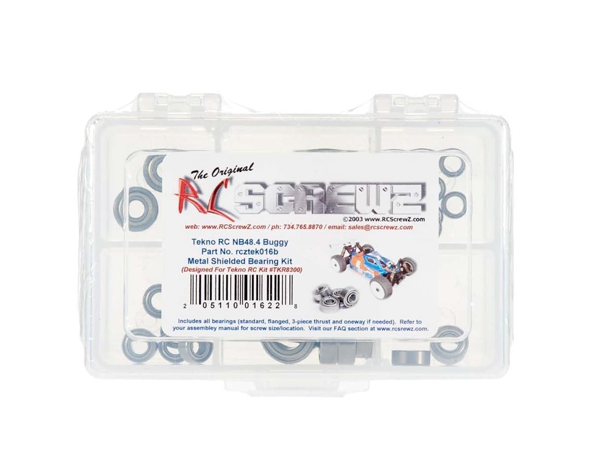 RC Screwz Tekno RC NB48.4 1/8 Buggy Metal Shielded Bearing Kit