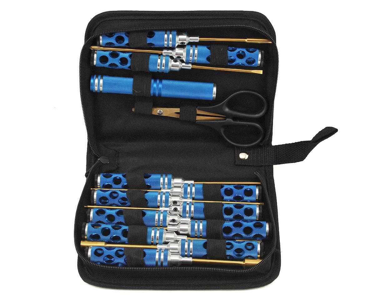 Maxline R/C Products 14-Piece Metric Honeycomb Tool Set w/Carrying Case