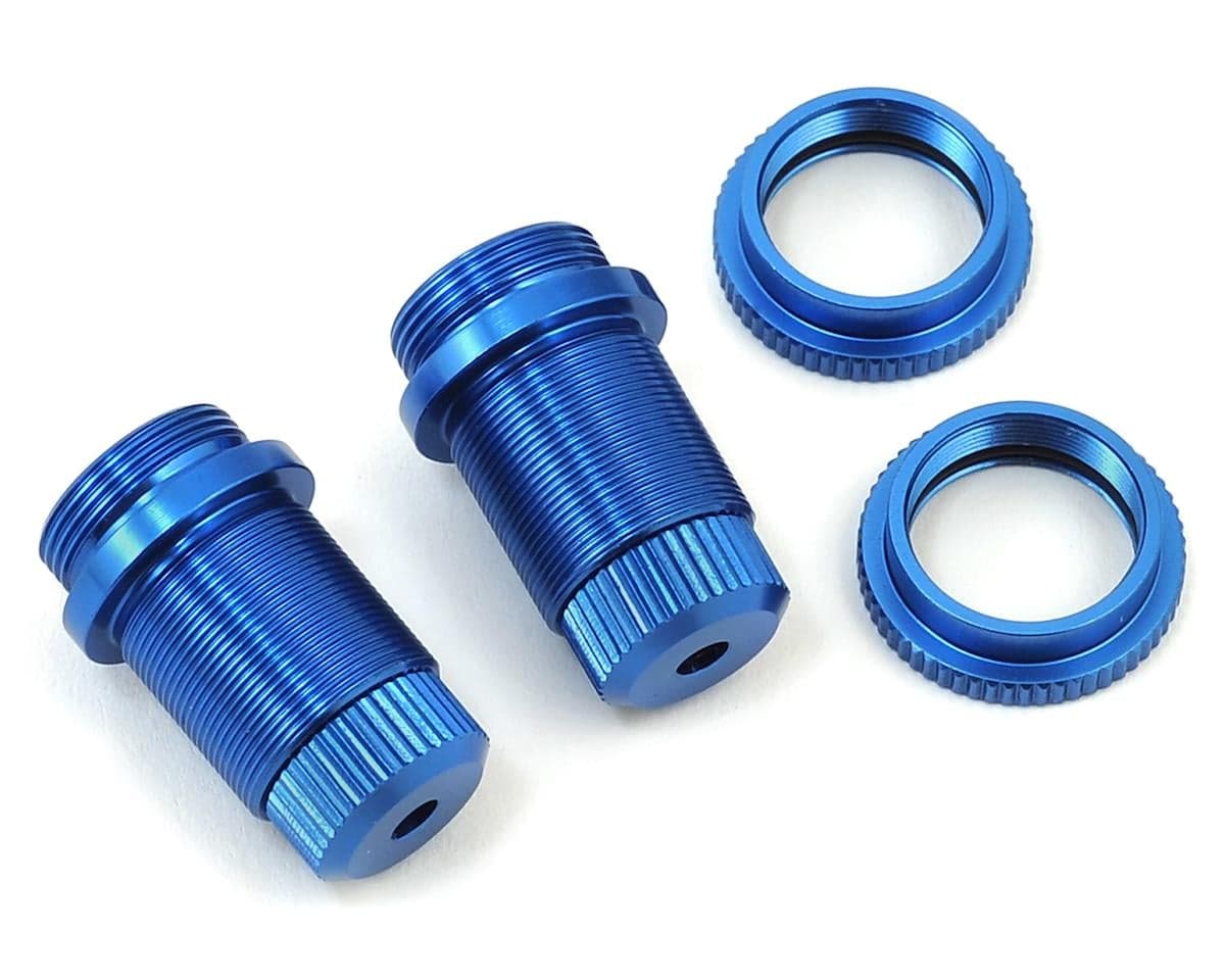ST Racing Concepts Aluminum Threaded Shock Bodies for Traxxas 4Tec 2.0 (Blue) (2)