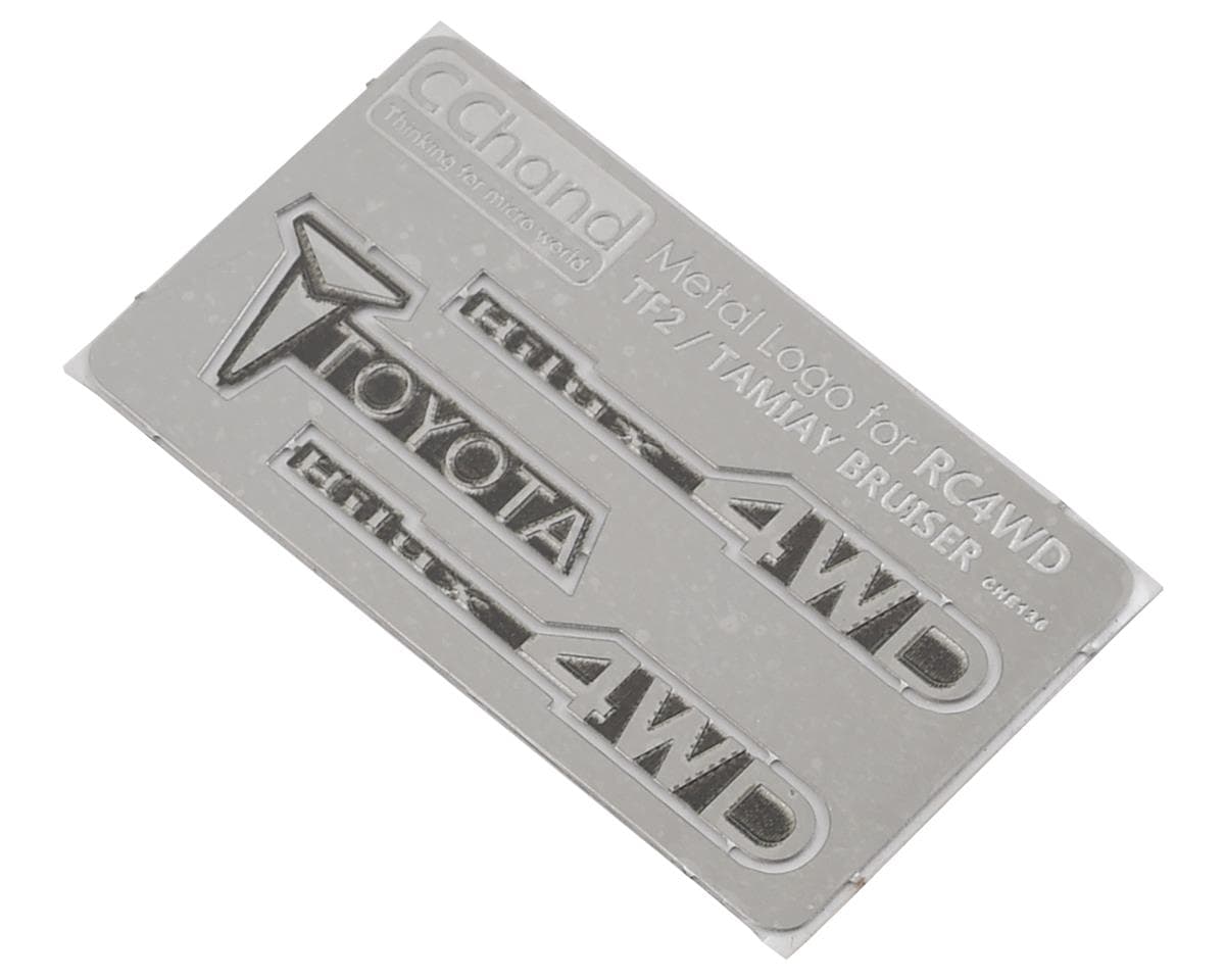 RC4WD CChand Tamiya Hilux Metal Emblem Set