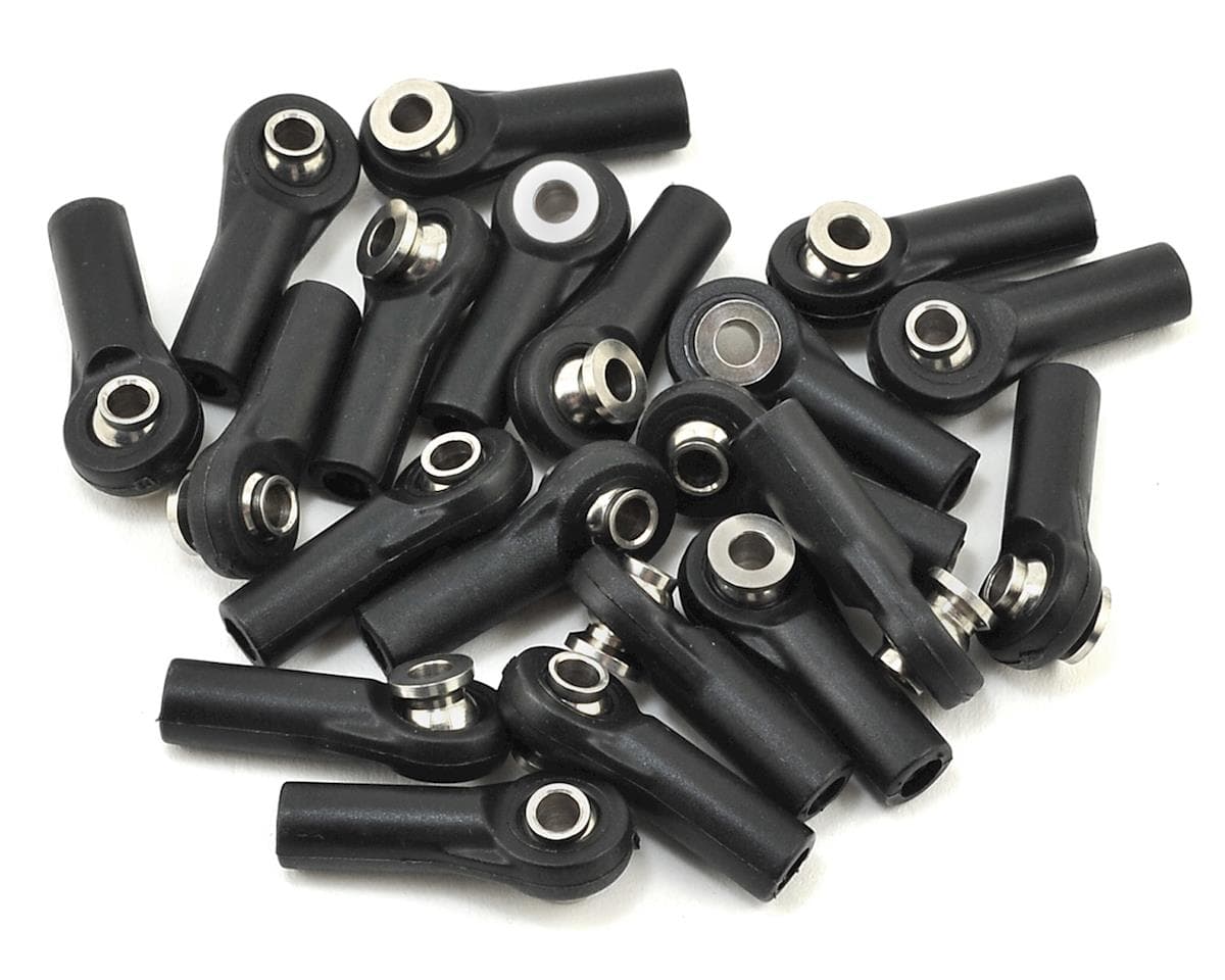 RC4WD M3 Medium Straight Plastic Rod Ends w/Balls (20)