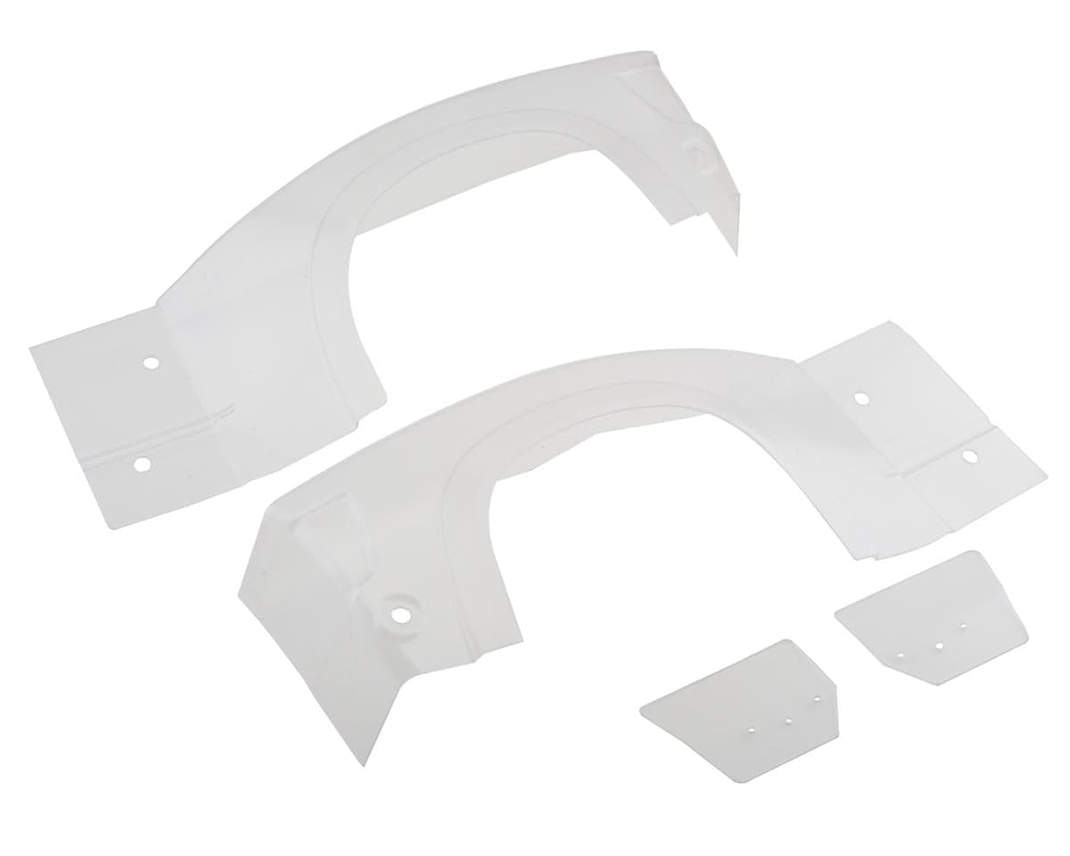 Losi Super Baja Rey L/R Rear Fender Panel Set (Clear)