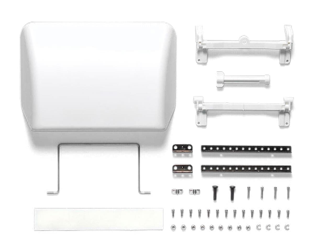 Tamiya 1/14 Semi Roof Spoiler (White)