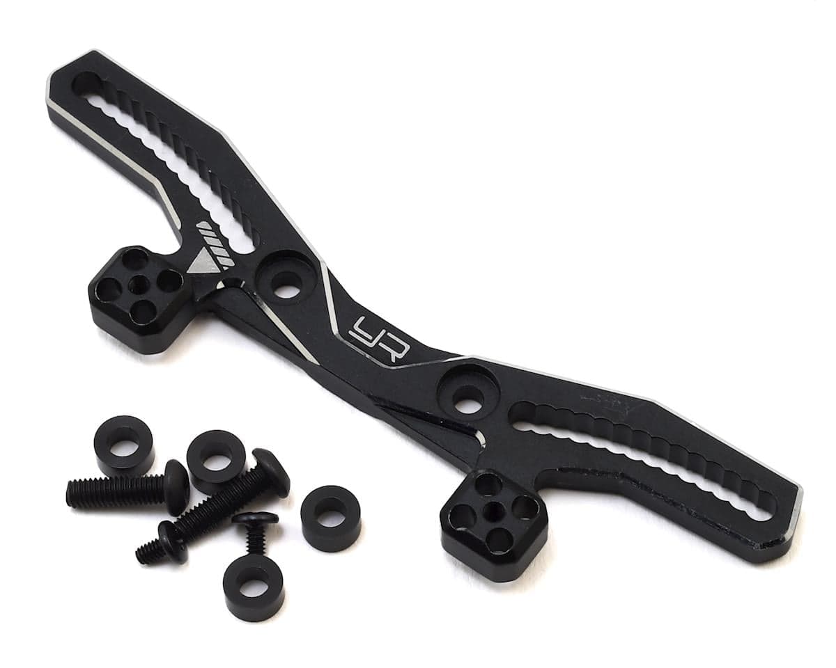 Yeah Racing Yokomo YD-2 Aluminum Low Profile Adjustable Front Shock Tower (Black