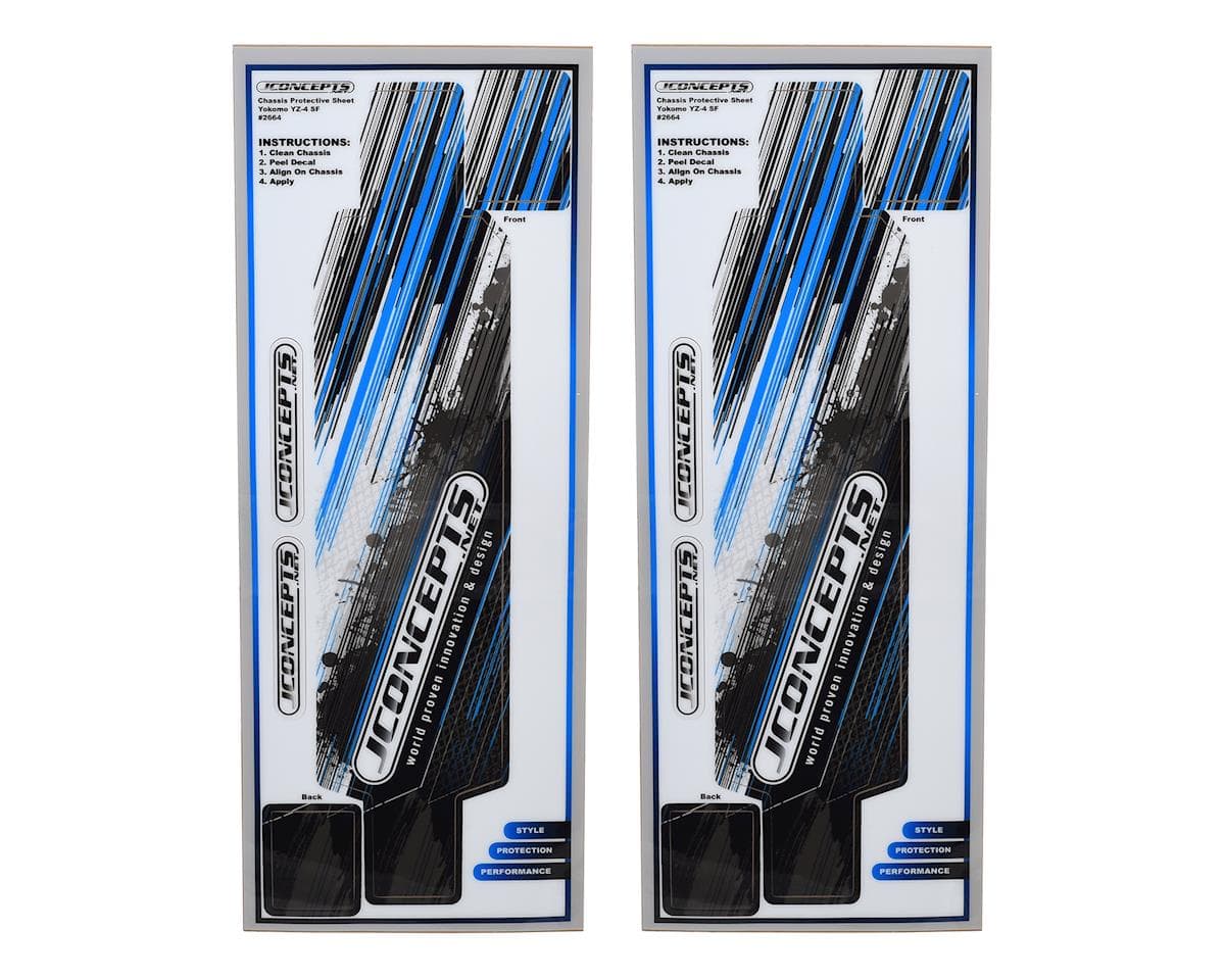 JConcepts Yokomo YZ4-SF Precut Chassis Protective Sheet